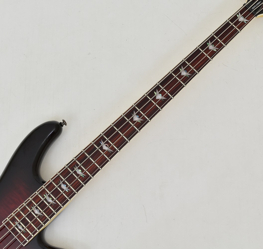 「つちた」レア　Shecter extreme 4 美品 ESP LTD FL-4 Fred Leclercq Bass Black Red Burst Satin | eBay