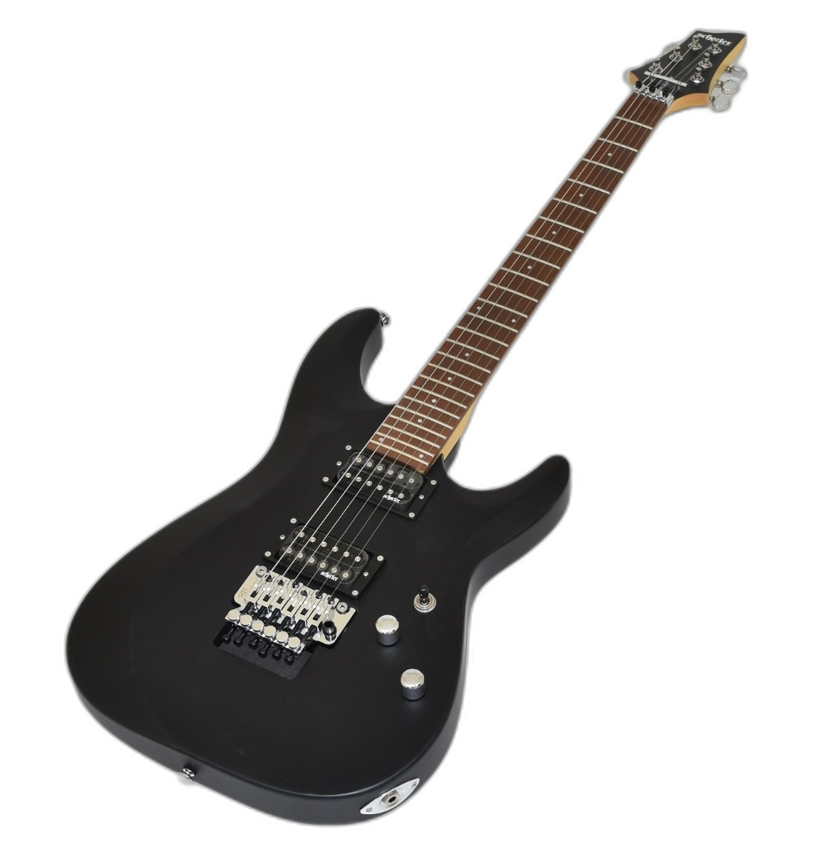 Schecter C-6 FR Deluxe Black | LV Guitars