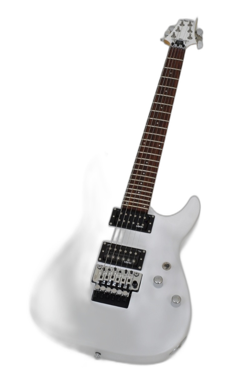 Schecter C-6 FR Deluxe Satin White | LV Guitars