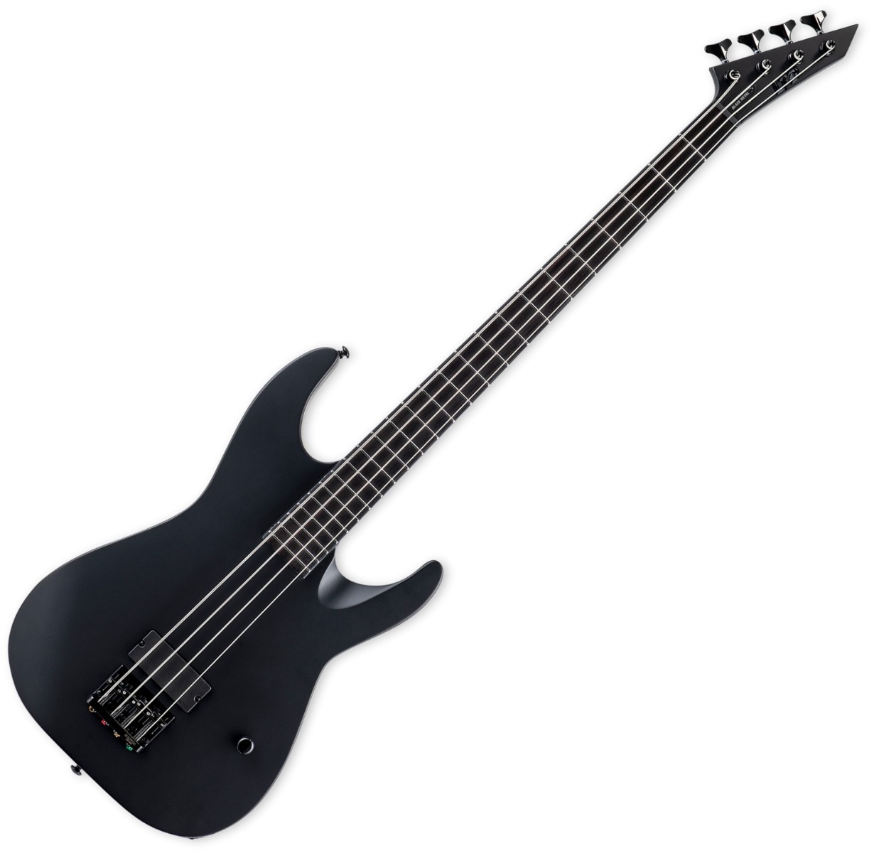 ESP LTD M-4 Black Metal Electric Bass New Version | eBay